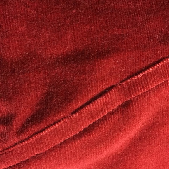 Outer Edge Christmas Red Working Corduroy Jacket - Picture 8 of 8